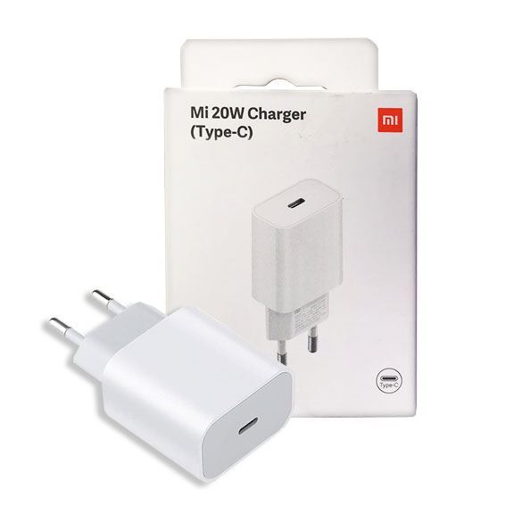 Xiaomi Mi Fast Charger Cargador USB-C 20W Blanco